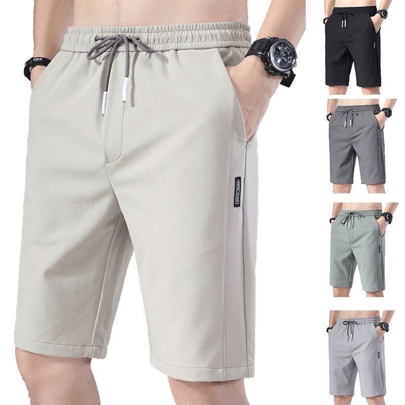 Seluar pendek lelaki tracksuit seluar sukan sekolah Sport Casual Short Pants Men Jersey Seluar Lelaki Fashion Dewasa 
