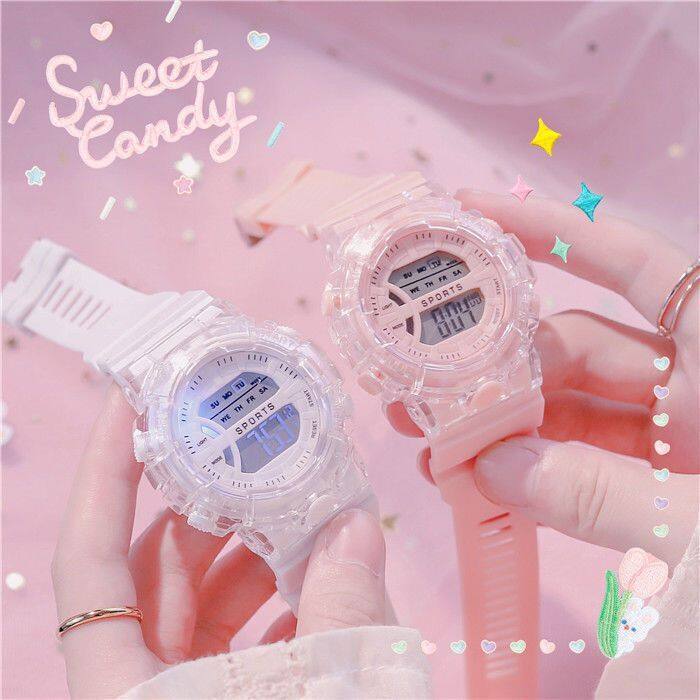 [HOMP]Men's and women's electronic sports watches Simple new style Fully functional fashionable personality watches