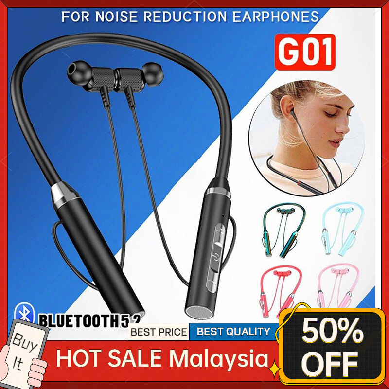 Bluetooth Earphone Neckband Earbuds Sports Bluetooth 5.0 In-Ear Earpod Wireless Headphone IPX5 Long Battery