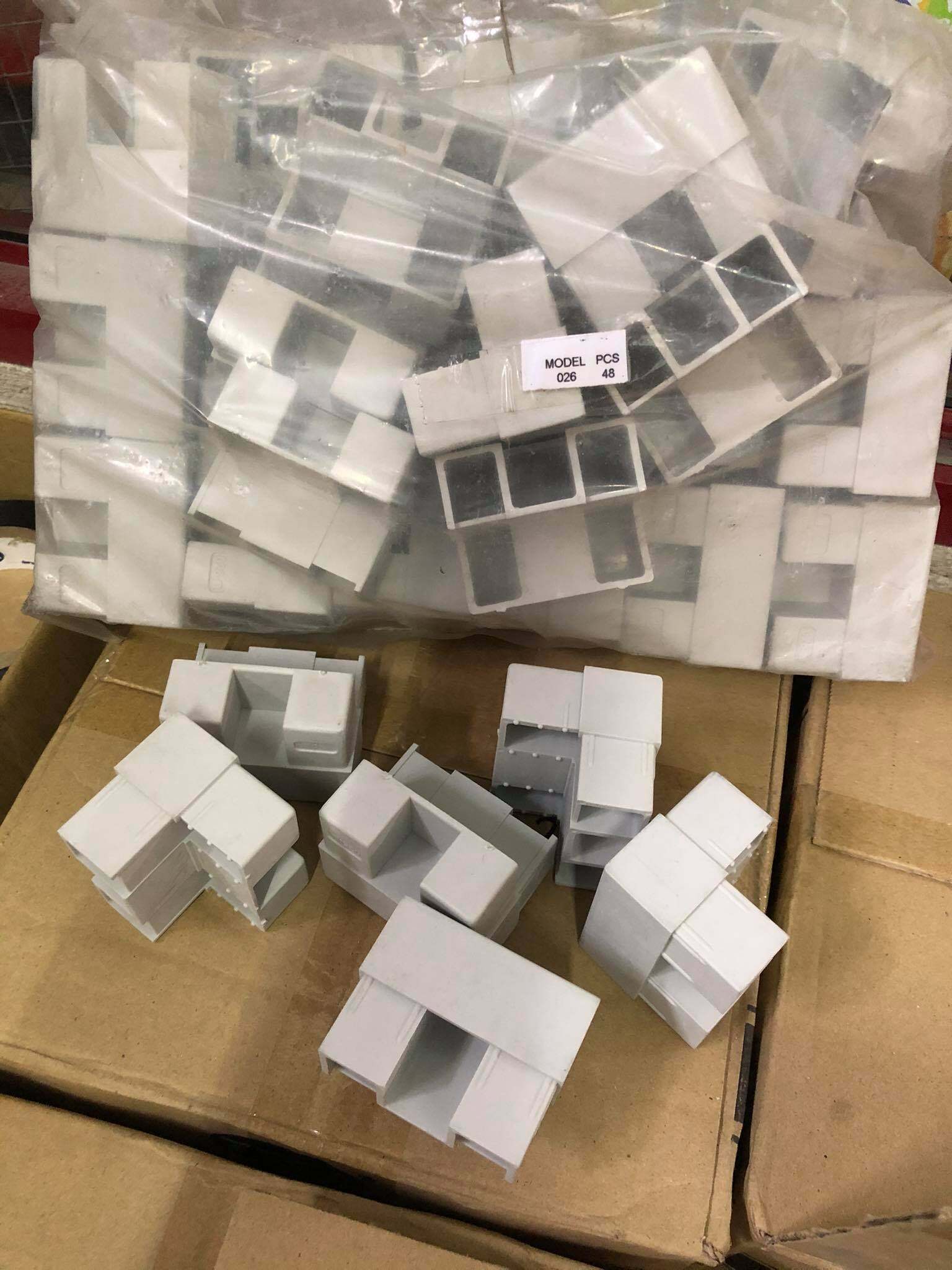 PVC Bracket Code: 026 - 1'' x 2 1/2'' Corner Bracket DIY Home Improvement