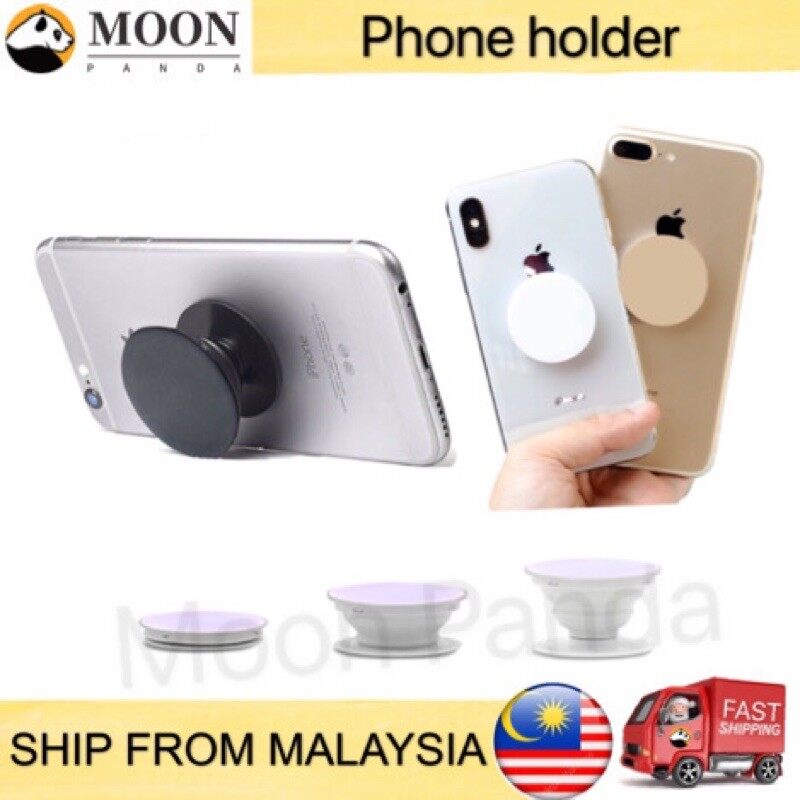 Mobile phone  original solid color bracket air cushion chase ring buckle