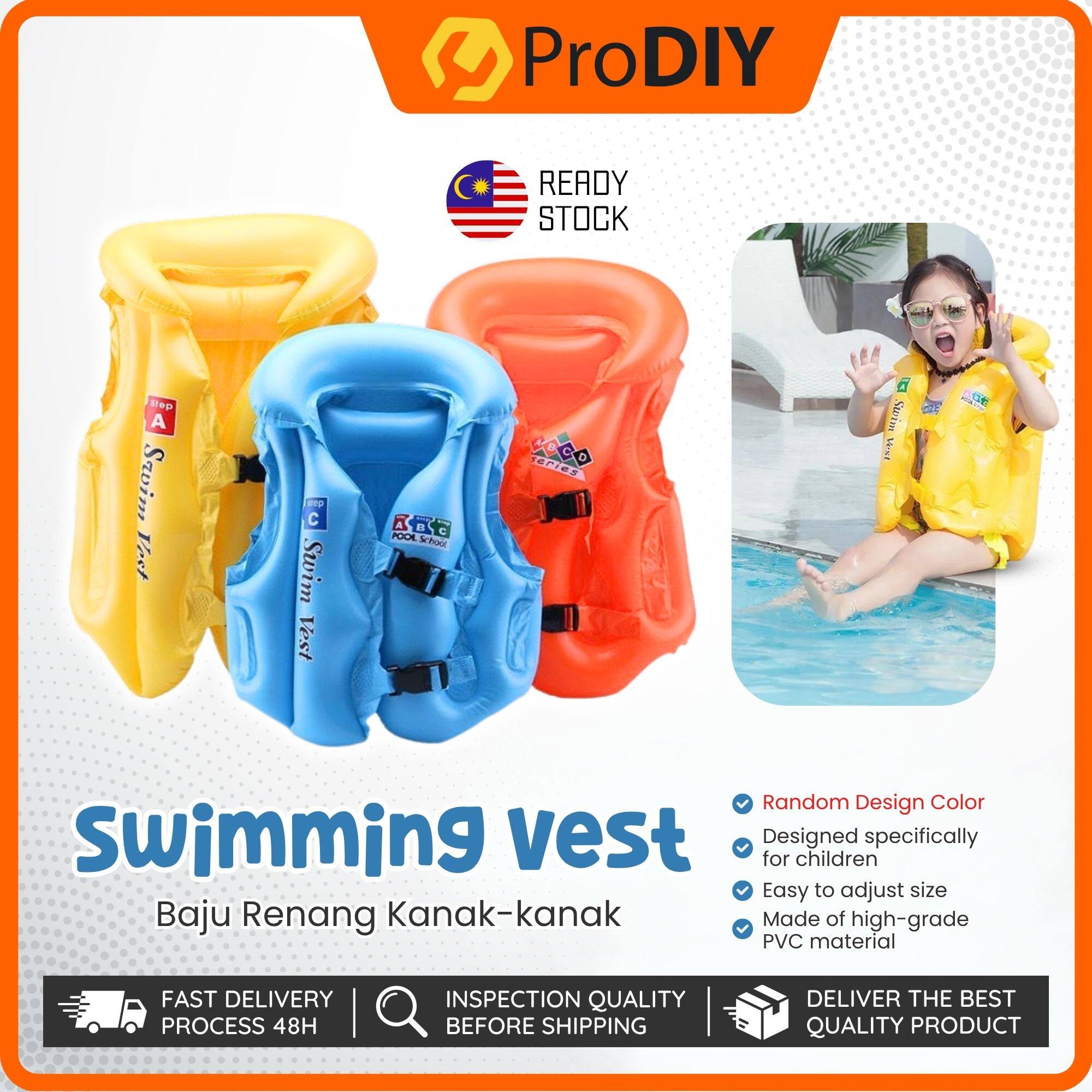 ABC life Jacket Kid Pool Swimming Kid Safety Vest Jacket Swimming Suit Baby Pelampung Baby Jaket Pelampung Kanak - kanak
