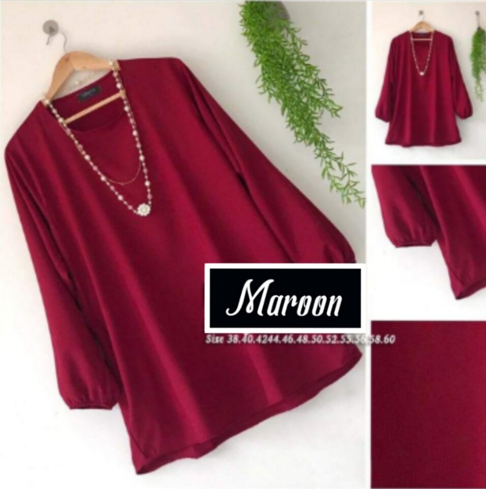 PLUS SIZE BLOUSE. S TO 9XL. READY STOCK. LOOSE CUTTING. SANGAT SELESA