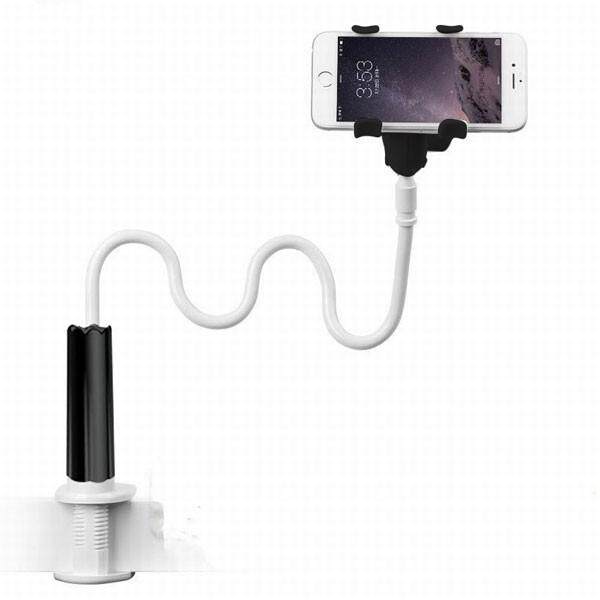 Universal Screw Clipper Grip 360 Rotating Bracket Flexible Phone Stand Holder Mount For Smartphones 