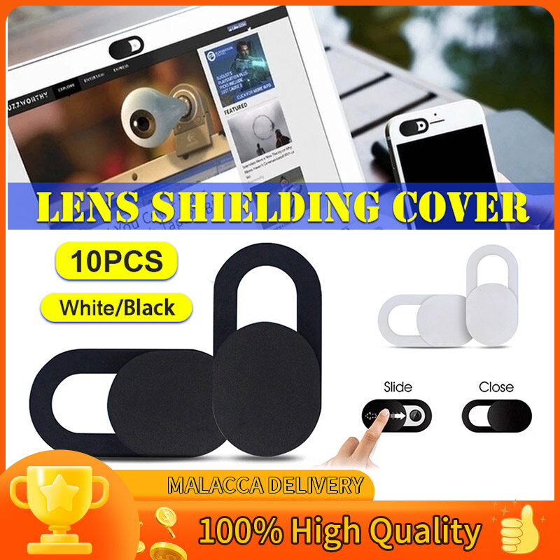 PC Laptop Lens Cover Webcam Cover  Tablet Mobile Phone Camera Cover Universal PC Tablet Privacy Sticker Anti-Peeping Privacy cover(Pelindung Privasi Anti-Mengintip)