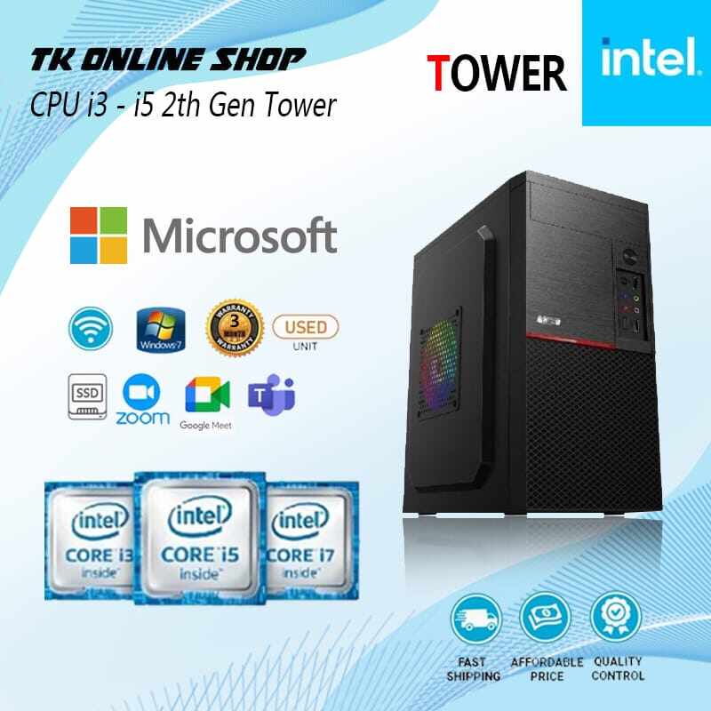 Desktop/CPU Intel(R) Intel Core i3/i5 -2th gen CPU used